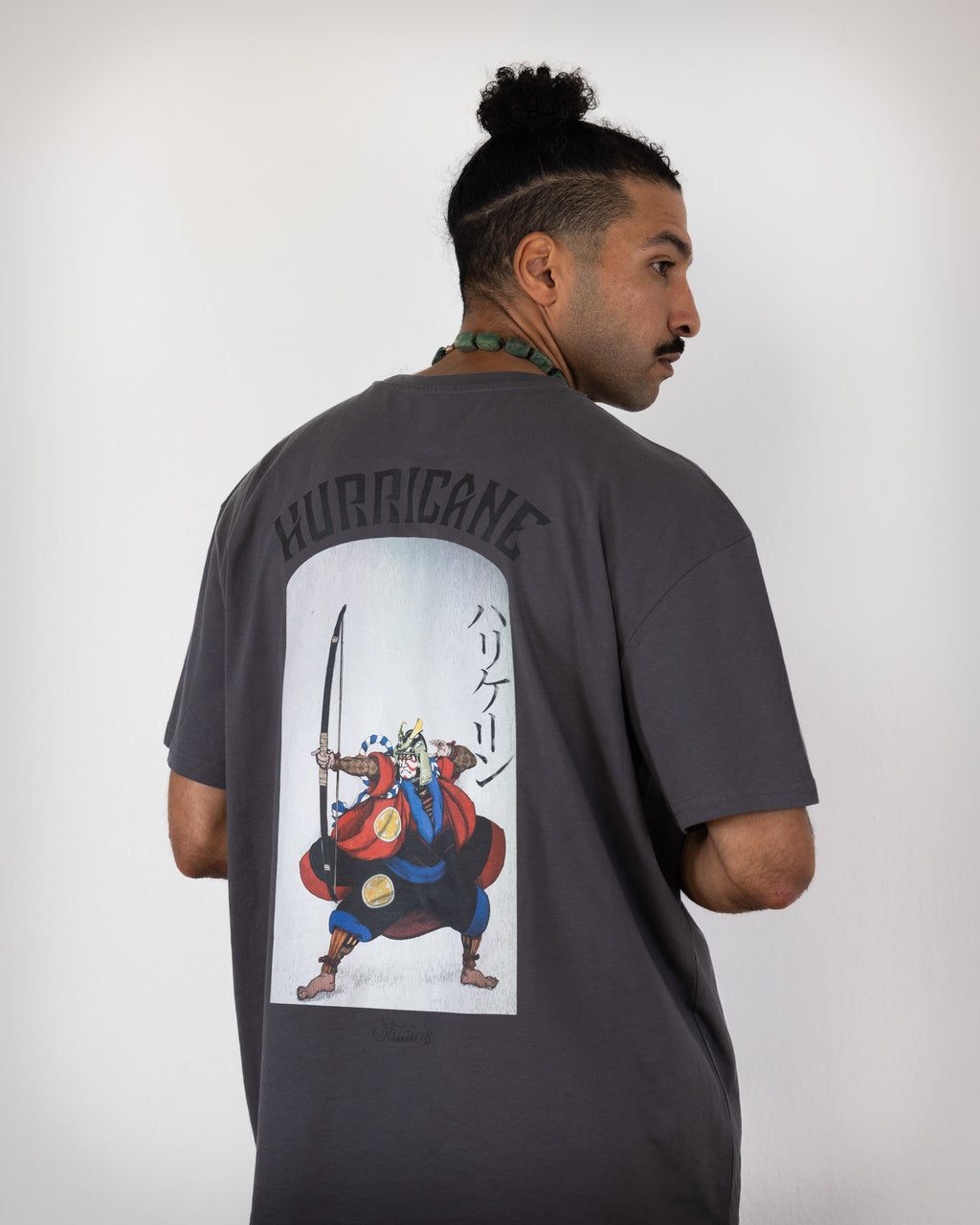 Short-Sleeve T-Shirt / Samurai Urban Kyudoka / Dark Grey