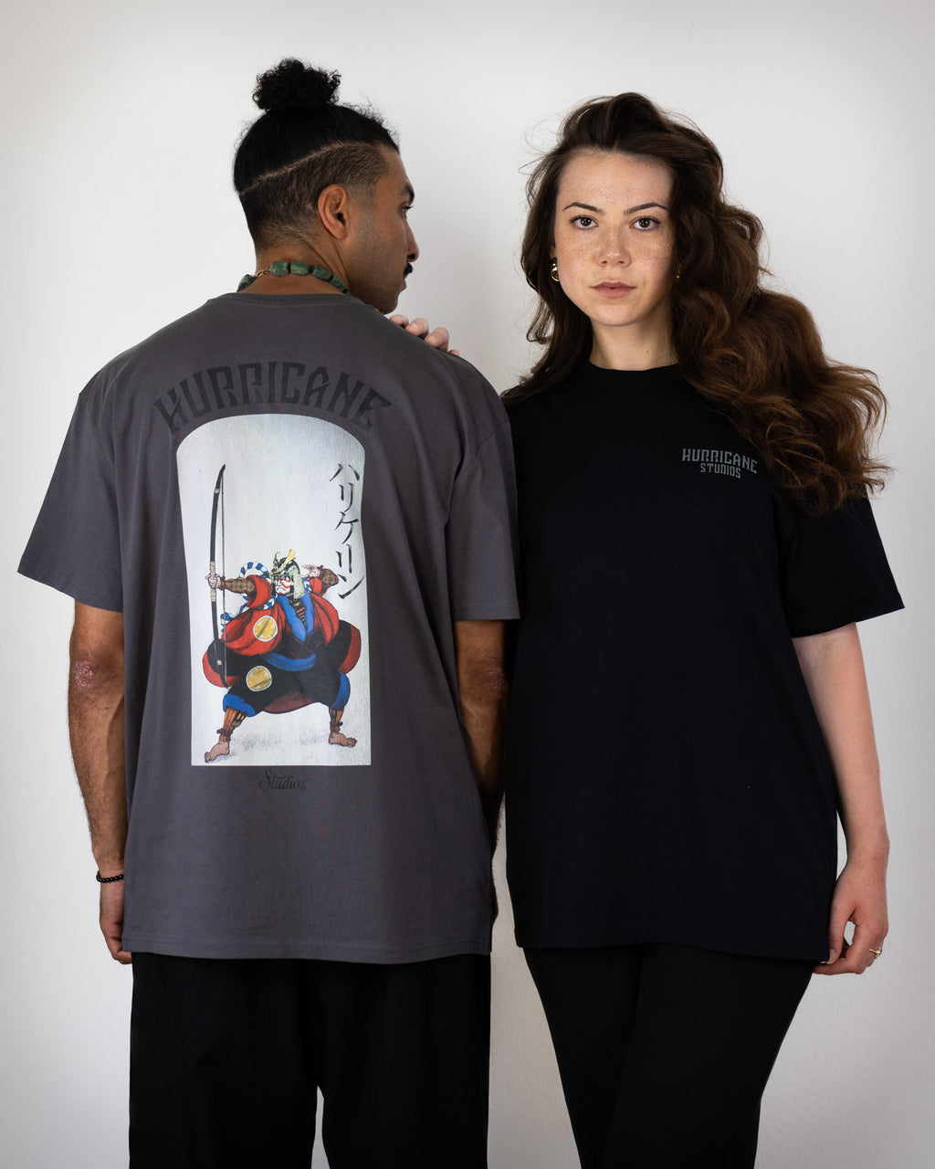 Short-Sleeve T-Shirt / Samurai Urban Kyudoka / Dark Grey