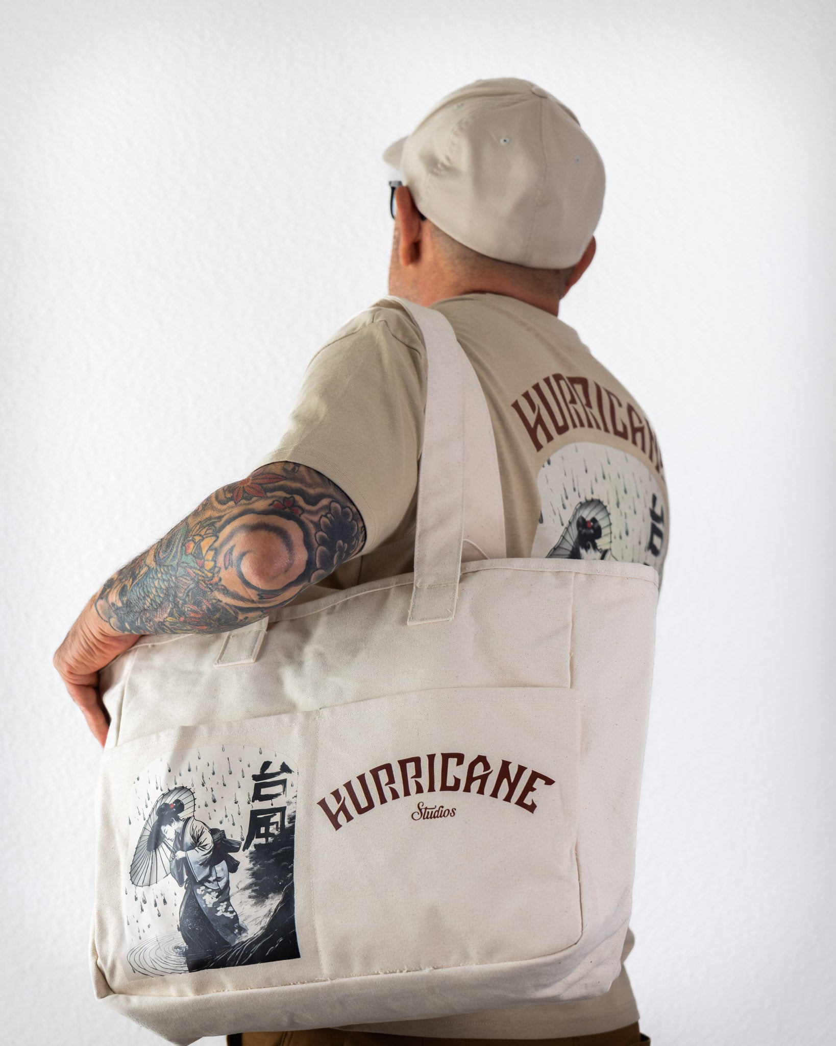 Cargo Pocket Bag / Onna-Bugeisha / Beige