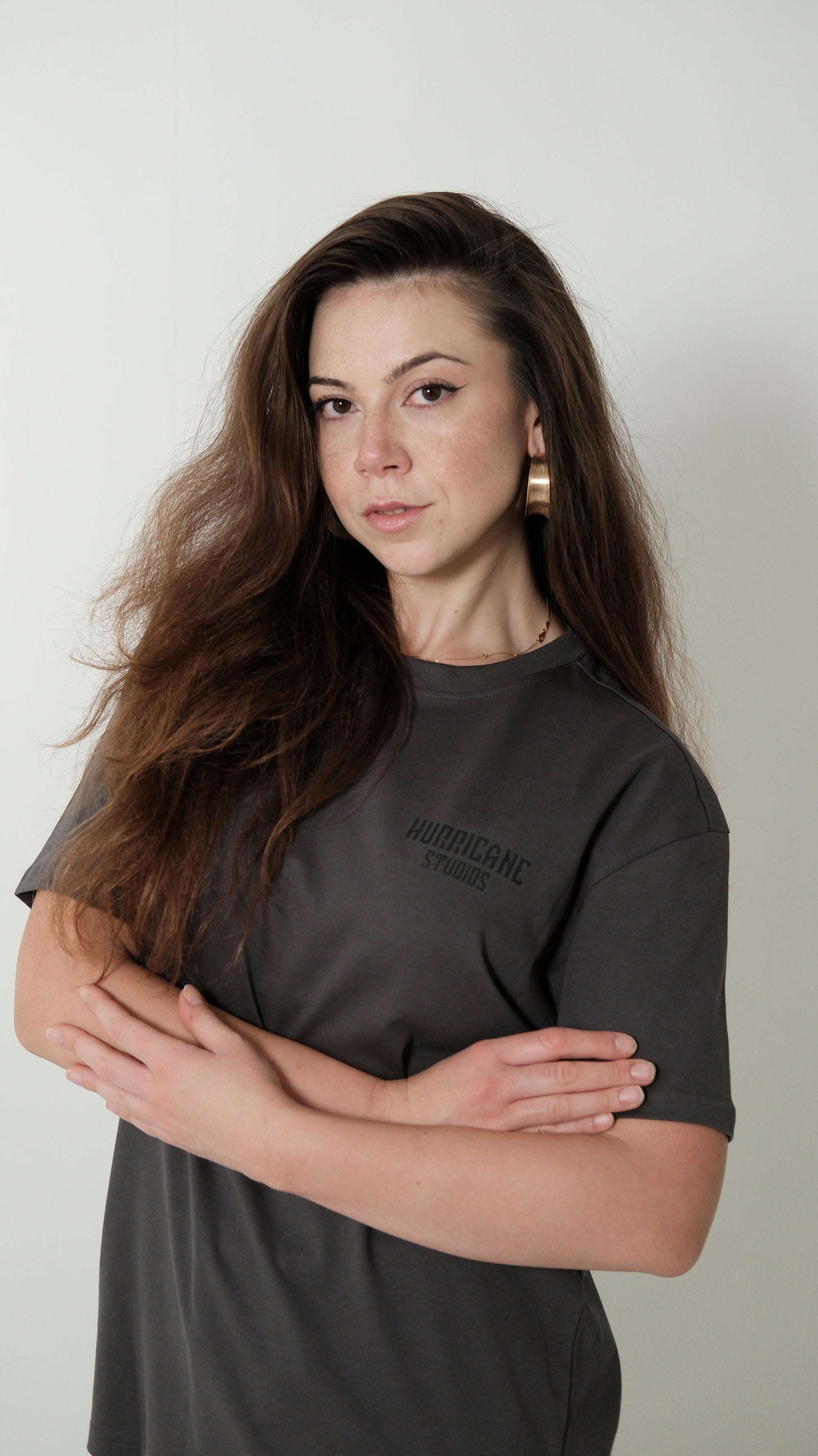 Short-Sleeve T-Shirt / Onna-Bugeisha / Dark Grey