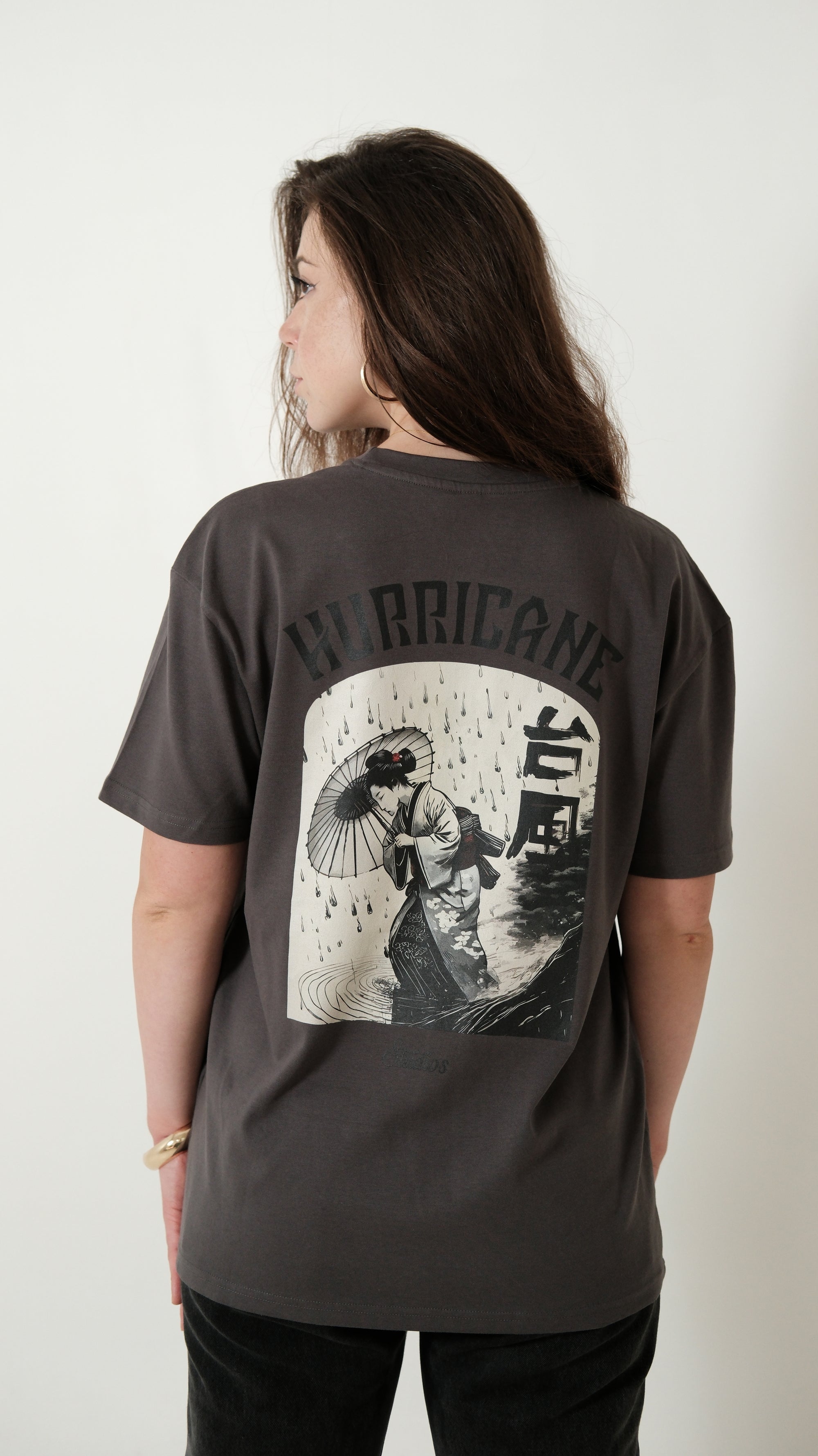 Short-Sleeve T-Shirt / Onna-Bugeisha / Dark Grey