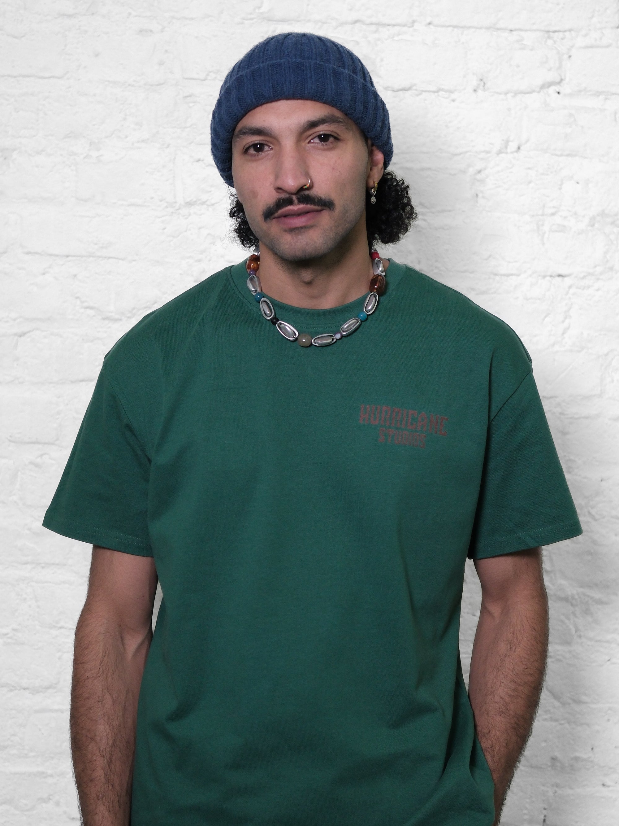 Short-Sleeve T-Shirt / Onna-Bugeisha / Dark Green