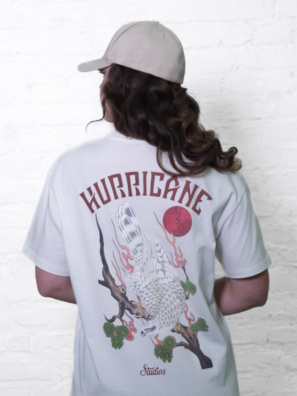 Short-Sleeve T-Shirt / Shiroi Hayabusa / Off-White