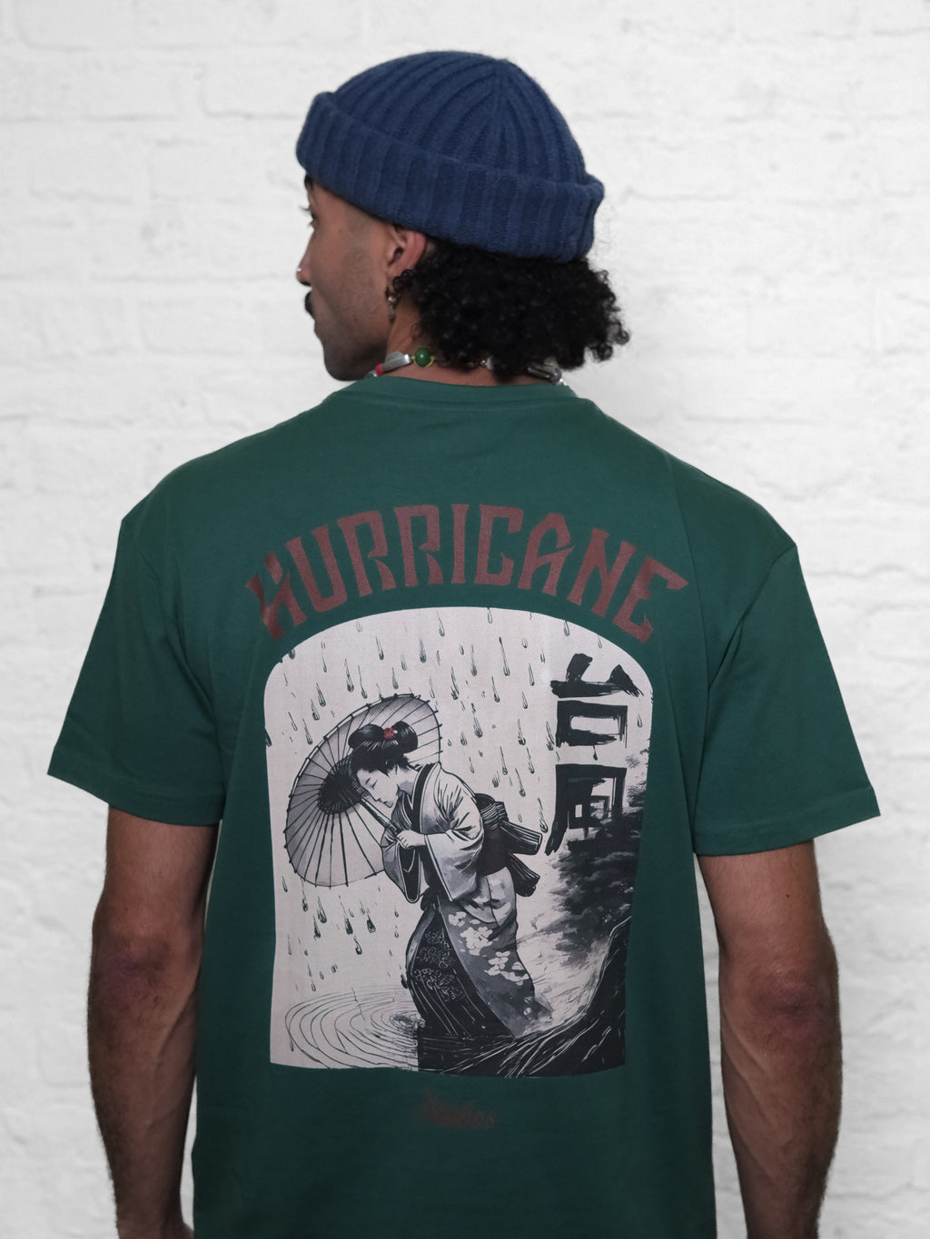 Short-Sleeve T-Shirt / Onna-Bugeisha / Dark Green