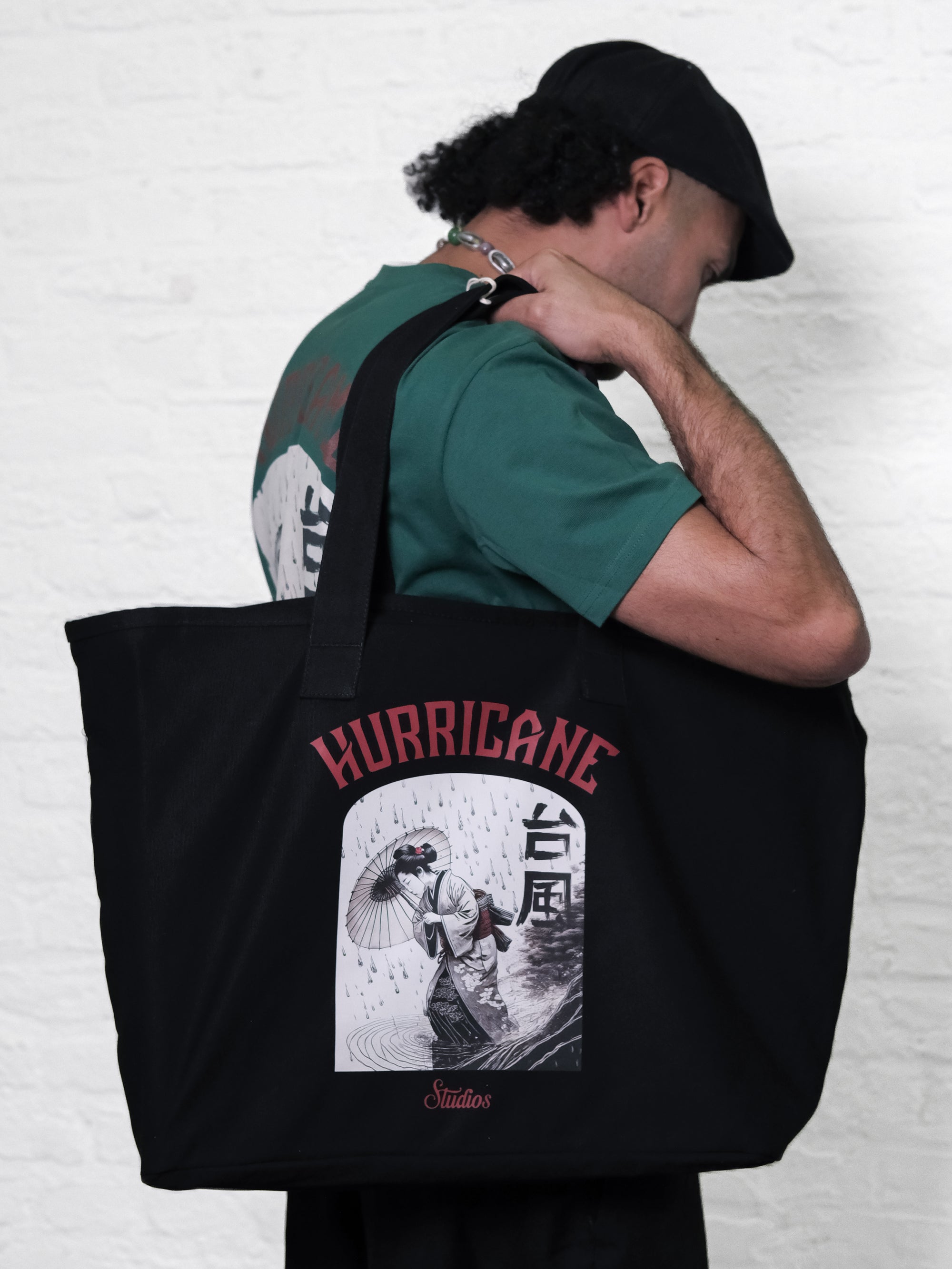 Shopping Bag / Onna-Bugeisha / Black